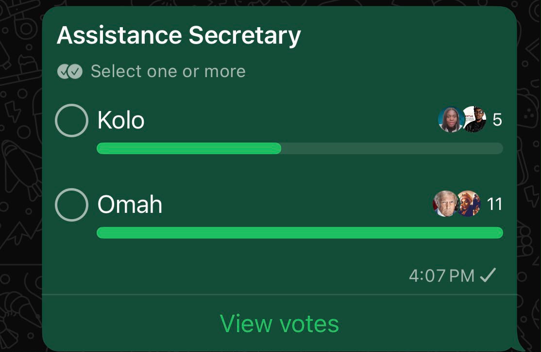 The Post of the Assistant Secretary — result 2